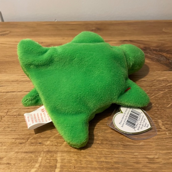 Ty Beanie Babies Speedy Turtle Green 1994 – New Tag Protector VINTAGE - Picture 6 of 9